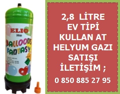Antalya ev tipi 2.8 litre helyum gaz tp sat