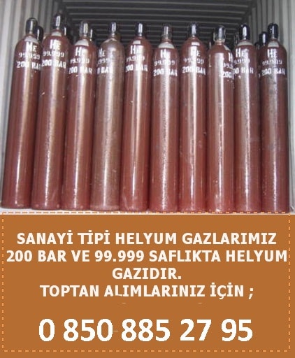 Adana sanayi tipi helyum gaz tp sat