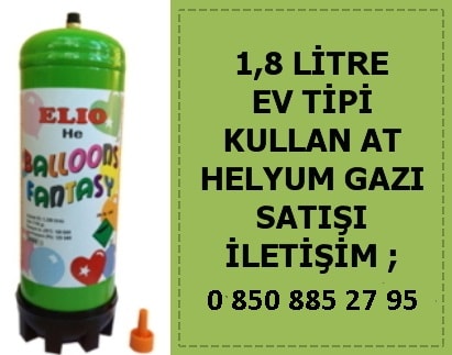 Adana ev tipi 1.8 litre kullan at helyum tp gaz sat