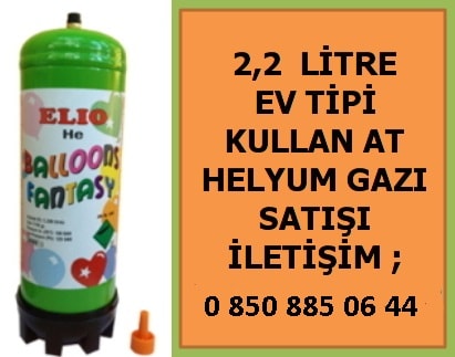 Erzincan ev tipi 2.2 litre helyum gaz tp sat